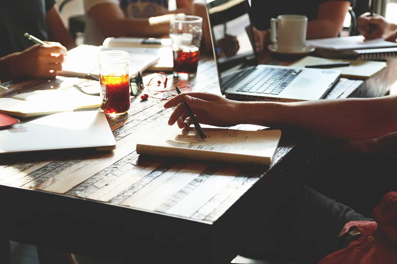 a team of employees considering hiring a Fractional CFO