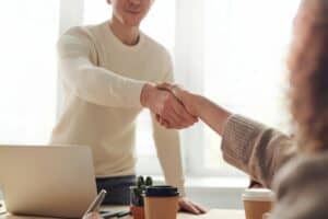A CFO for Hire and a Woman Near Table